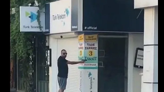Marmaris'te husumetli esnafların meydan savaşı kamerada