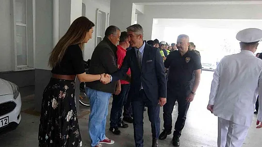 Marmaris'te ilçe protokolü Ramazan Bayramı'nı kutladı