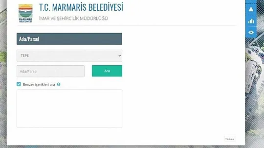 Marmaris'te imar bilgisine erişim kolaylığı getirildi