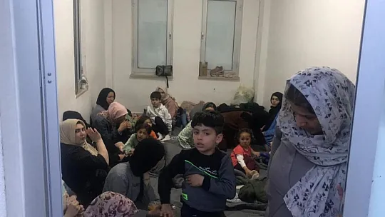 Jandarma ekipleri 96 düzensiz göçmen yakaladı