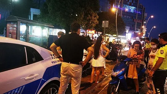 Marmaris'te kasksız ve maskesiz motor sürücülerine ceza yağdı