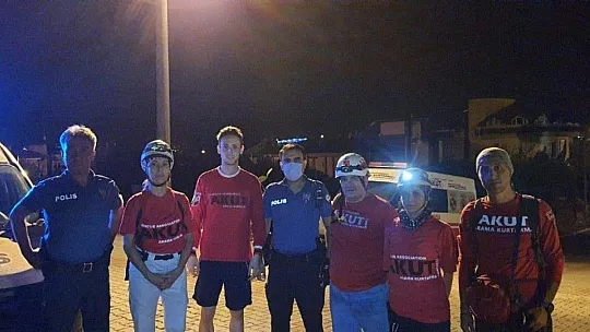 Marmaris'te kaybolan Amerikalı turist 7 saat sonra bulundu