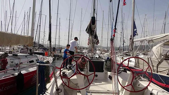 Marmaris'te kış trofesinin 4. ayağı tamamlandı