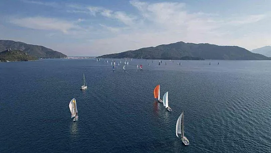 Marmaris'te kış trofesinin 4. ayağı tamamlandı