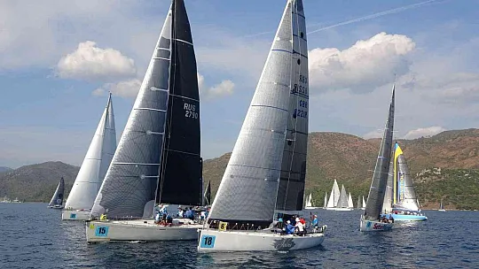 Marmaris'te kış trofesinin 4. ayağı tamamlandı