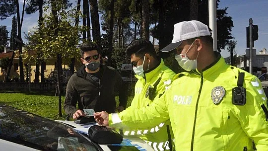 Marmaris'te kısıtlama sürecinde denetimler devam ediyor