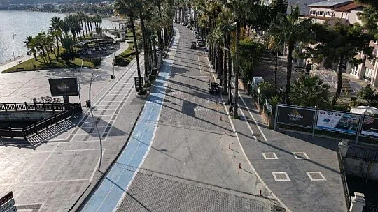 Marmaris'te korona virüs sakinliği