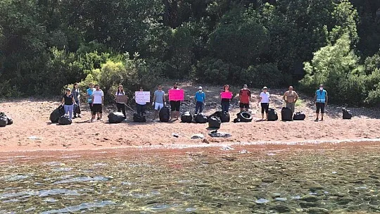 Marmaris'te koylar temizlendi