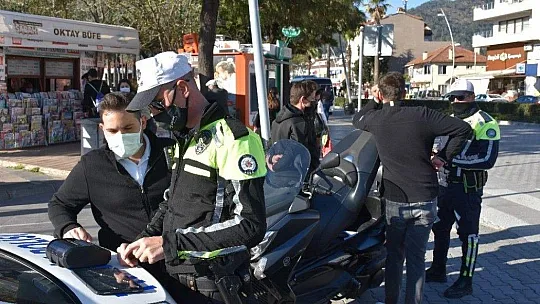 Marmaris'te kural tanımaz motosiklet sürücülerine göz açtırılmıyor