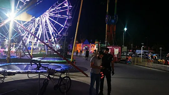 Marmaris'te lunaparkta pompalı tüfek dehşeti