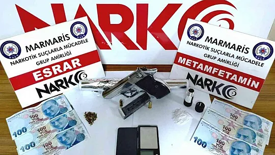 Marmaris'te narkotik ekipleri zehir tacirlerine göz açtırmıyor