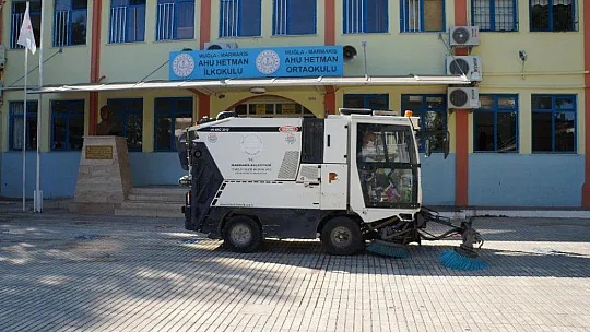 Marmaris'te okullar eğitime hazır
