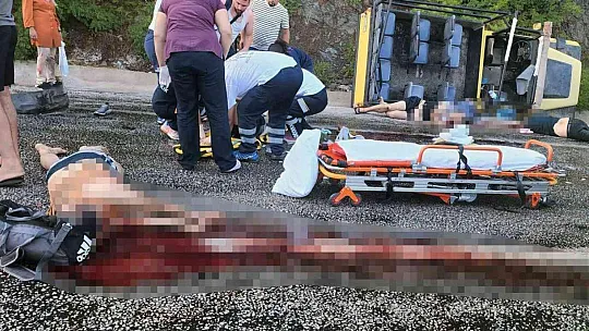MARMARİS'TE SAFARİ FACİASI: 5 ÖLÜ, 6 YARALI