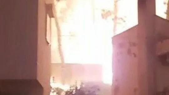 Marmaris'te siteye kadar inen yangında faciadan dönüldü