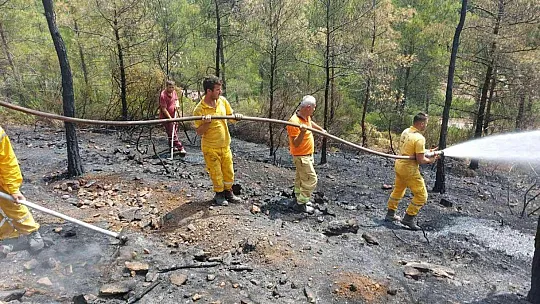 Marmaris'te soğutma çalışmaları sürüyor