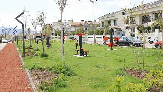 4 yılda 81 bin metrekare yeşil alan düzenlendi