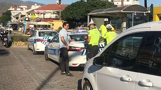 Marmaris'te trafik denetimleri arttırıldı