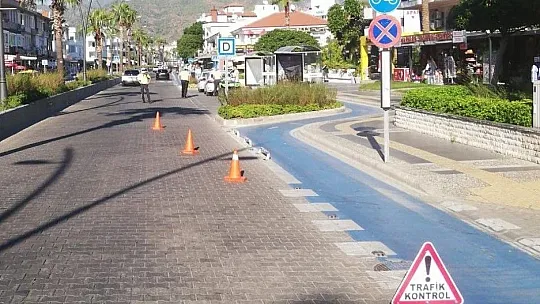 Marmaris'te trafik denetimleri arttırıldı