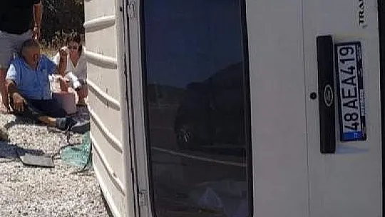 Marmaris'te trafik kazası: 1 yaralı