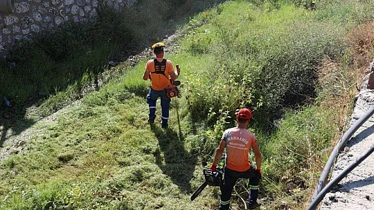 Marmaris'te yağmur öncesi hazırlıklar hızlandı