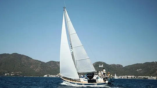 Marmaris'te Yelken yarışları tekrar strat verdi