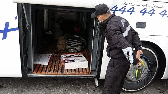Marmaris'te yeni yıl öncesi trafik yoğunluğu yaşanıyor