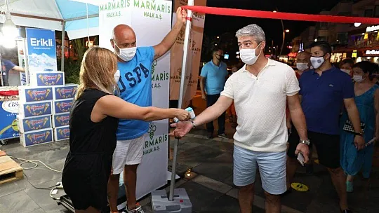 Marmaris'te yöresel ürünler pazarı açıldı