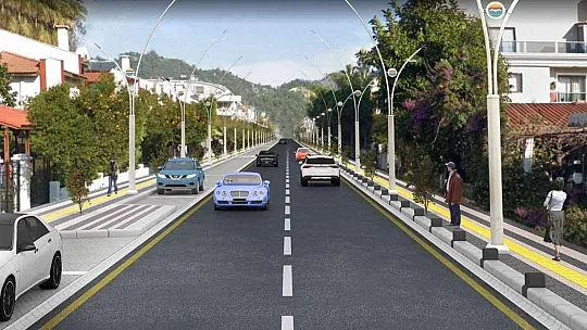 Marmaris'te Yunus Nadi Caddesi'nde ikinci etap çalışmaları başlıyor