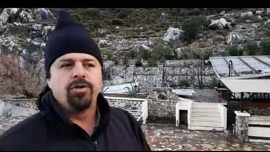Marmaris'teki fırtınadan en çok Çiftlik Koyu zarar gördü