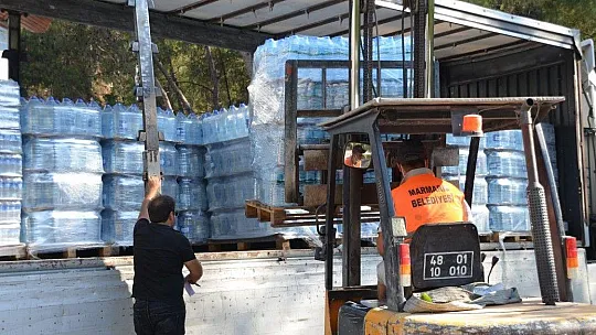 Marmaris'ten Karadeniz'e yardım eli