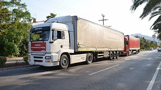 Marmaris'ten Karadeniz'e yardım eli