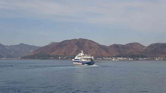 Marmaris'ten Rodos'a feribot seferleri başladı