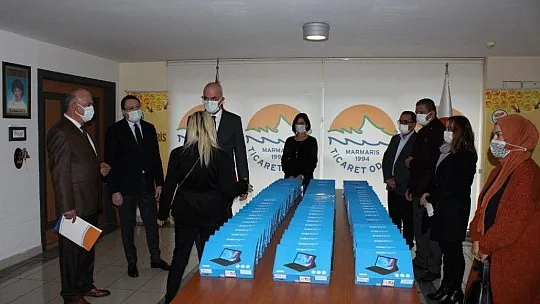 Marmaris Ticaret Odası'ndan tablet desteği