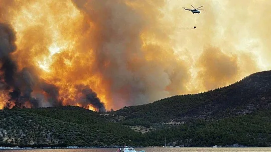 Marmaris Turgut Mahallesi tahliye ediliyor