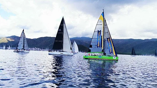 Marmaris Uluslararası yelken yarışları sona erdi