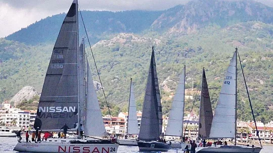Marmaris Uluslararası yelken yarışları sona erdi