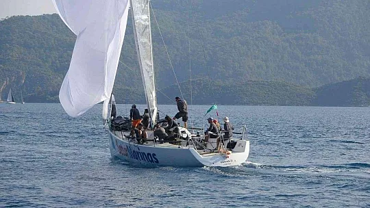 Marmaris Uluslararası Yelken yarışlarının ilk günü tamamlandı