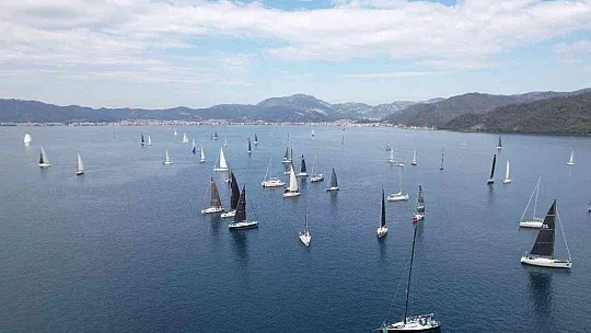 Marmaris Uluslararası Yelken yarışlarının ilk günü tamamlandı