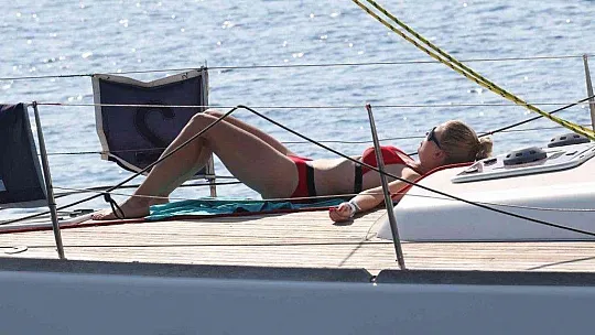 Marmaris Uluslararası Yelken Yarışları'nda renkli görüntüler
