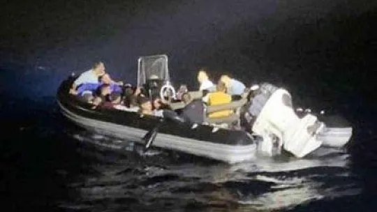 Marmaris ve Datça'da 18 düzensiz göçmen kurtarıldı