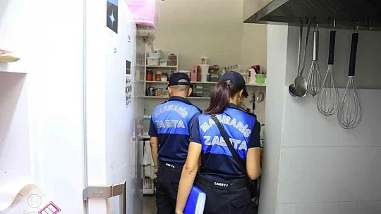 Marmaris zabıtası denetimde