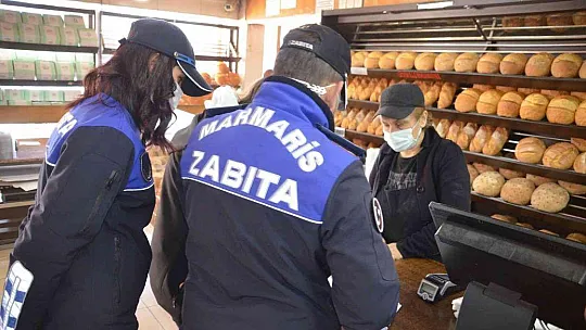 Marmaris Zabıtası denetimlerini sürdürüyor