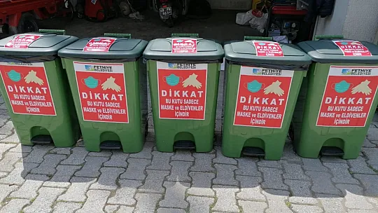 Maske ve Eldiven Atıklarını Sokağa Atmayın