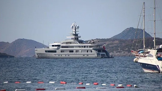 Mega yatların rotası Türkiye'e çevrildi