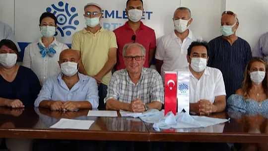 Memleket Partisi Marmaris İlçe Yönetimi basın  toplantısı ile tanıtıldı