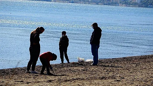 Memlekette kış, Marmaris'te bahar havası