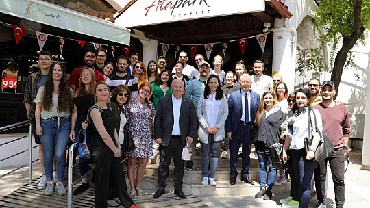 Menteşe Belediyesi 7 farklı ülkeden konukları ağırladı