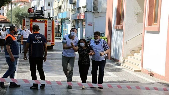 Menteşe Belediyesi çalışanlarına yangın ve deprem tatbikatı