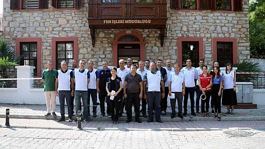 MENTEŞE BELEDİYESİNDE ACİL DURUM TATBİKATI