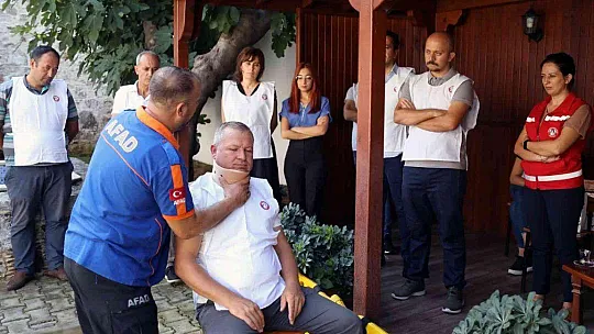 MENTEŞE BELEDİYESİNDE ACİL DURUM TATBİKATI